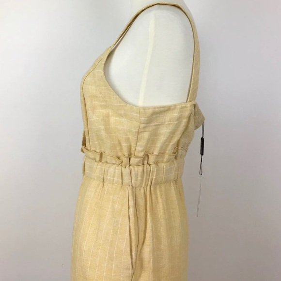 NWT Romeo & Juliet Couture Linen Jumpsuit Size S - Picture 7 of 8